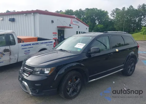 2020 Dodge Journey Crossroad from USA, damaged, VIN 3C4PDCGB7LT263363